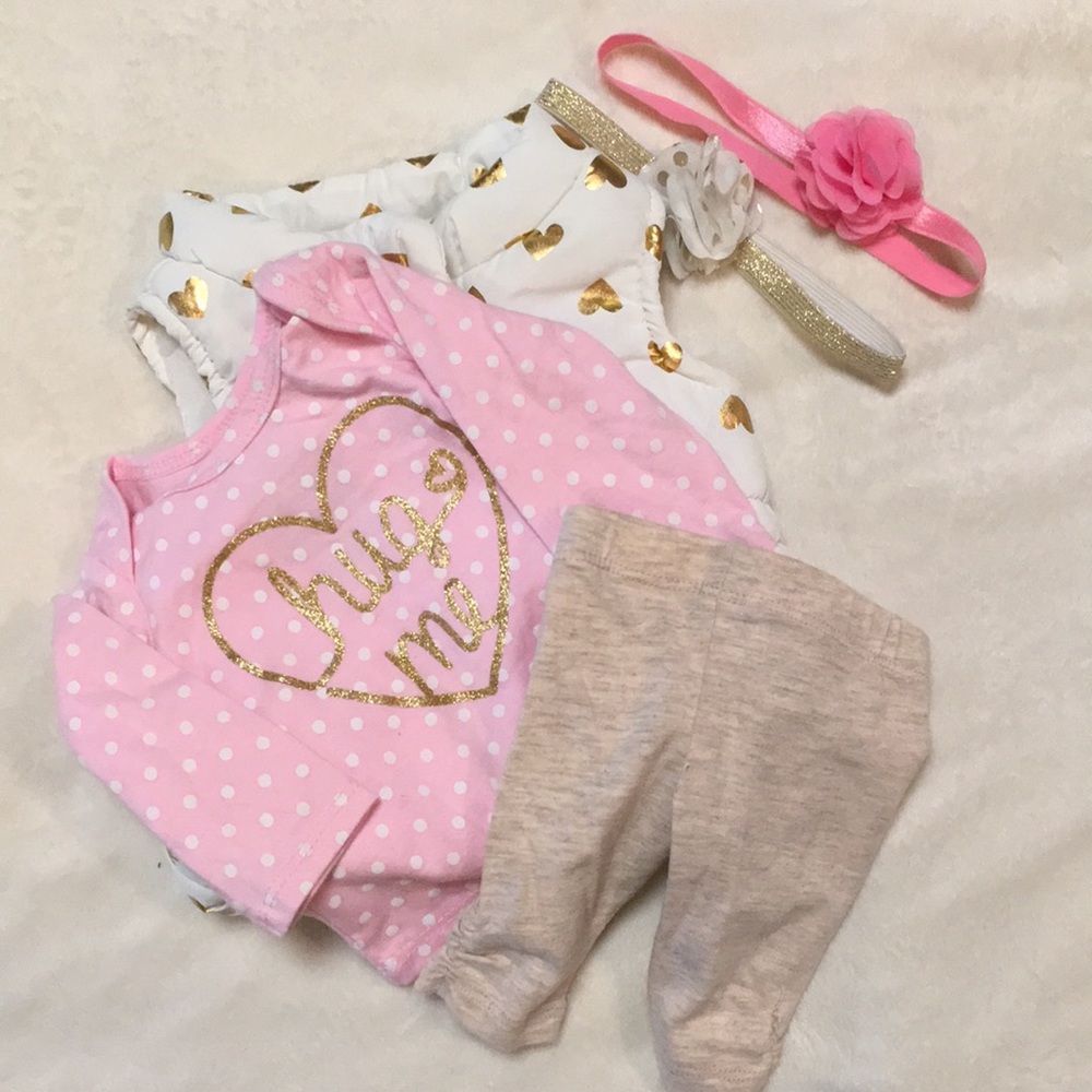 Healtex 5 piece outfit NWOT